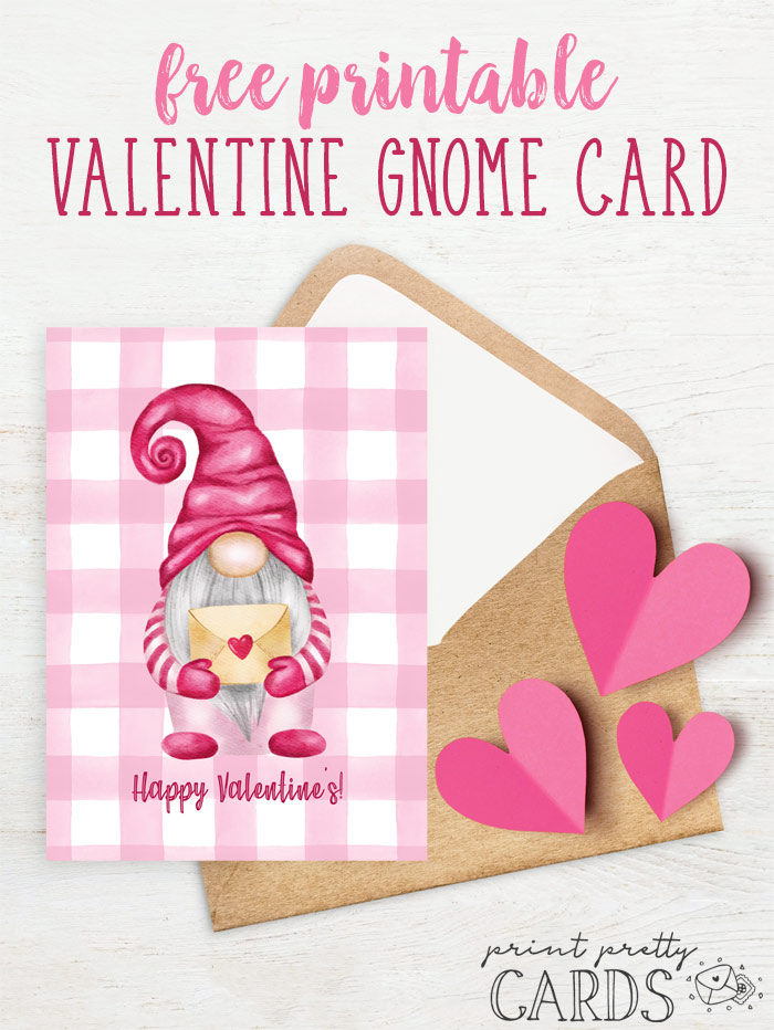 Valentine's Day Gnome Cards