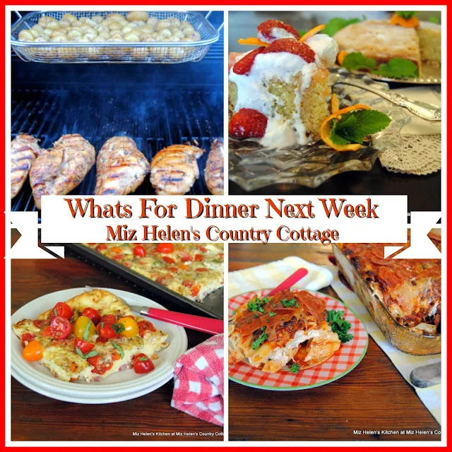 Whats For Dinner Next Week, 5-12-24