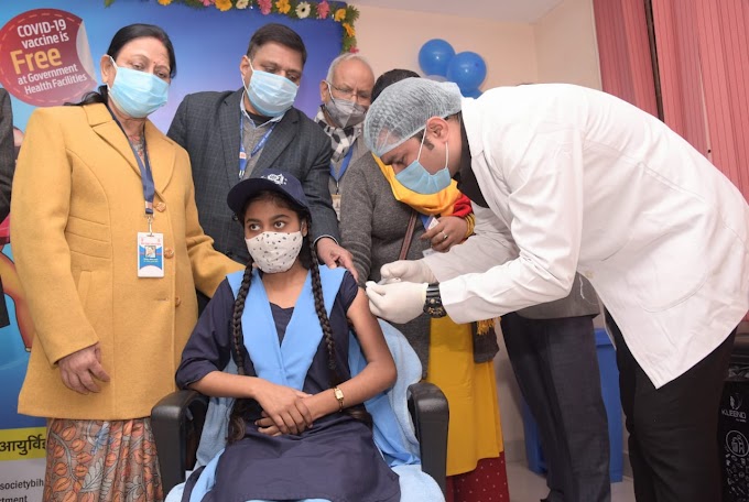 मुख्यमंत्री ने आई0जी0आई0एम0एस0 से बिहार में 15 से 18 आयु वर्ग के बच्चों के कोविड टीकाकरण कार्यक्रम का शुभारंभ किया, जिनोम सिक्वेंसिंग लैबोरेट्रिज का भी किया निरीक्षण