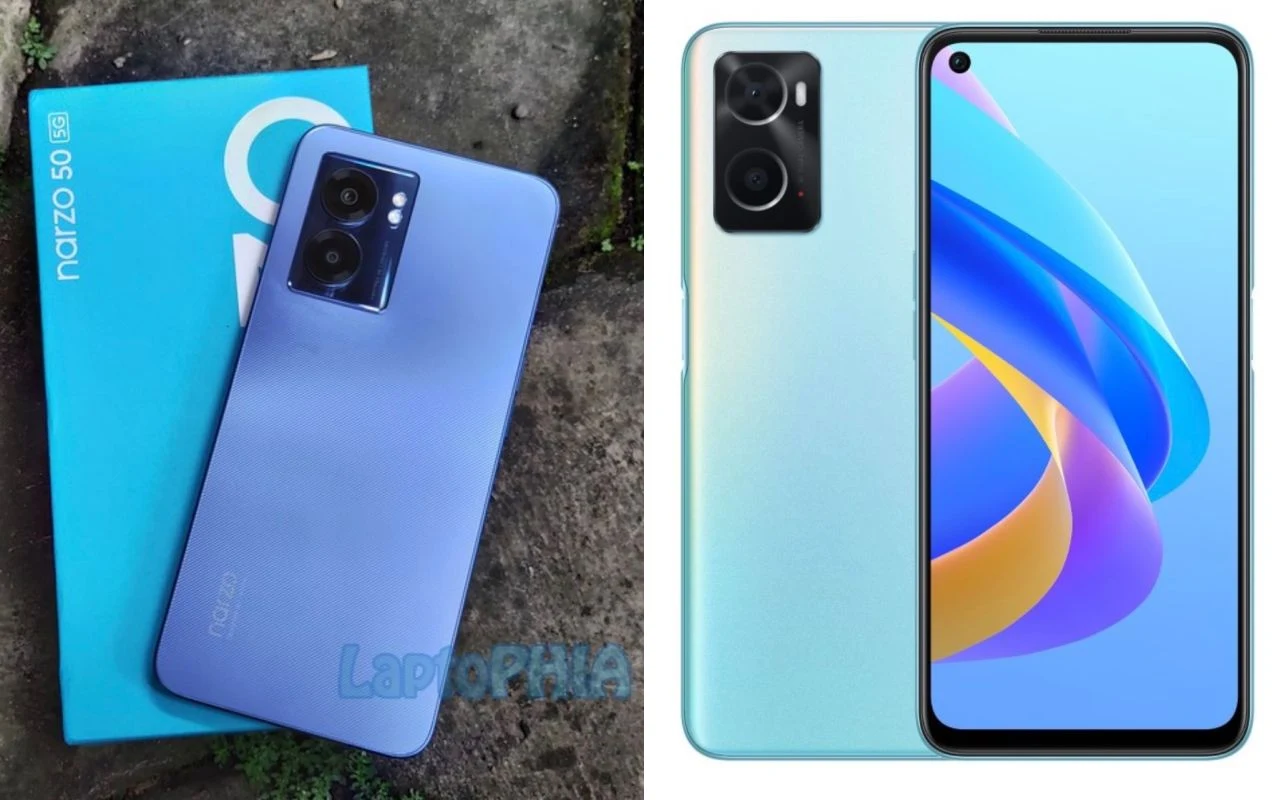 Duel Realme Narzo 50 5G vs Oppo A76: Harga Sama, Pilih Mana?