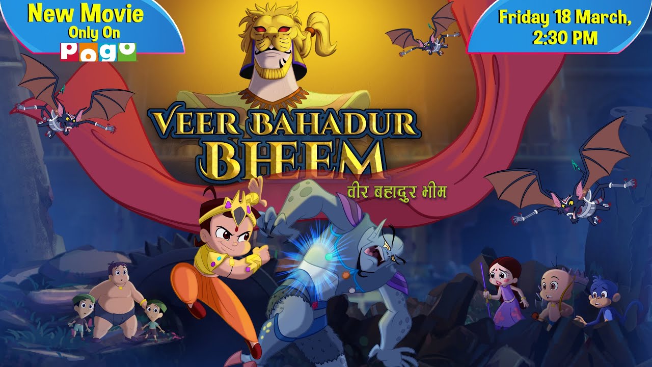Chhota Bheem: Veer Bahadur Bheem Movie [Hindi+Telugu] Download (720p HD)