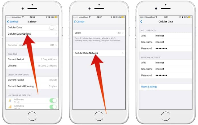 Cara Agar Hotspot iPhone tidak Mati Sendiri dengan Memeriksa Pengaturan APN