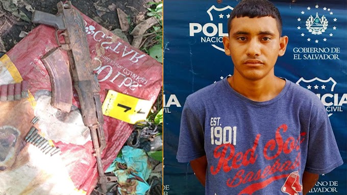 Detienen a sujeto perfilado como gatillero de la MS13 en Sonsonate