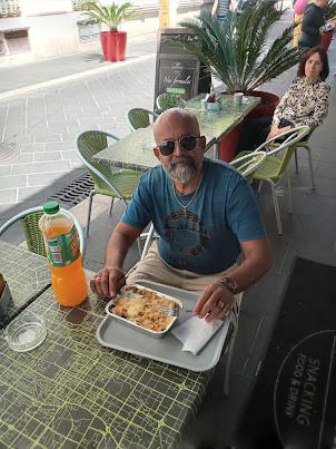 " Mussaka" for lunch near Opera de Nice.