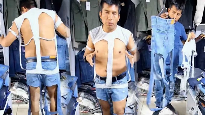 Peruano vende pantalón y polo rasgado a S/ 300 y se vuelve viral en tiktok 