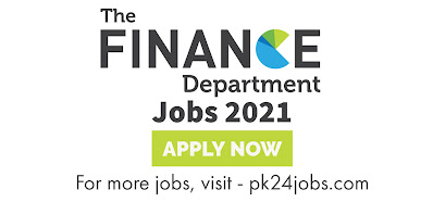 Finance Department Jobs Vacancies 2021 – Latest Jobs 2021