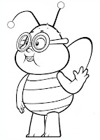 Barry Maya the Bee coloring Pages