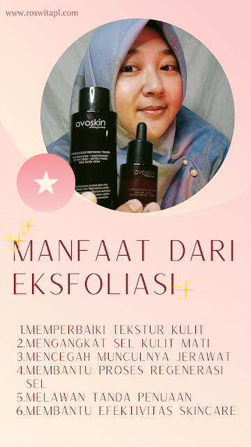 manfaat dari eksfoliasi