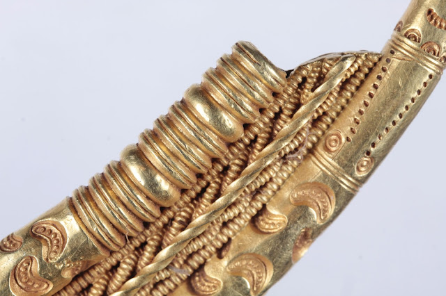 Ancient golden neck ring 'of almost divine quality' found in Denmark