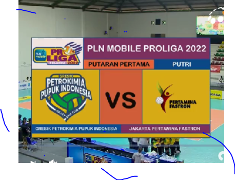 Gresik Petrokimia Pupuk Indonesia vs Jakarta Pertamina Fastron