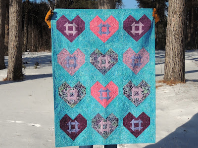 hearts and churns quilt Sew Joy Creations