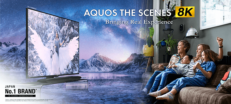 Sharp launches the affordable AQUOS The Scenes 8K Smart TVs in PH, starts at PHP 159,998!