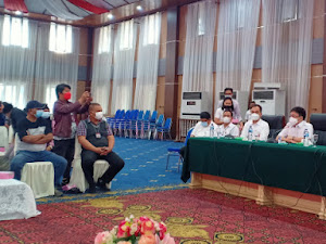 Pemkot Manado Gelar Konferensi Pers  Awal Tahun 2022