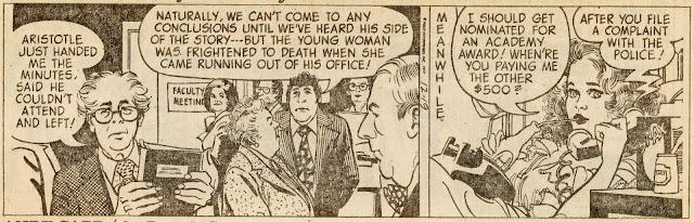 ILLUSTRATION ART: COMIC STRIPS OF THE 1960s part 7: APARTMENT 3-G