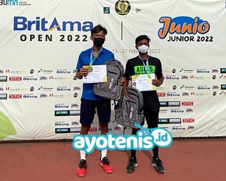 Tumbangkan Unggulan 1 dan 2, Jones/Gugun Juara BritAma Open Tennis Tournament
