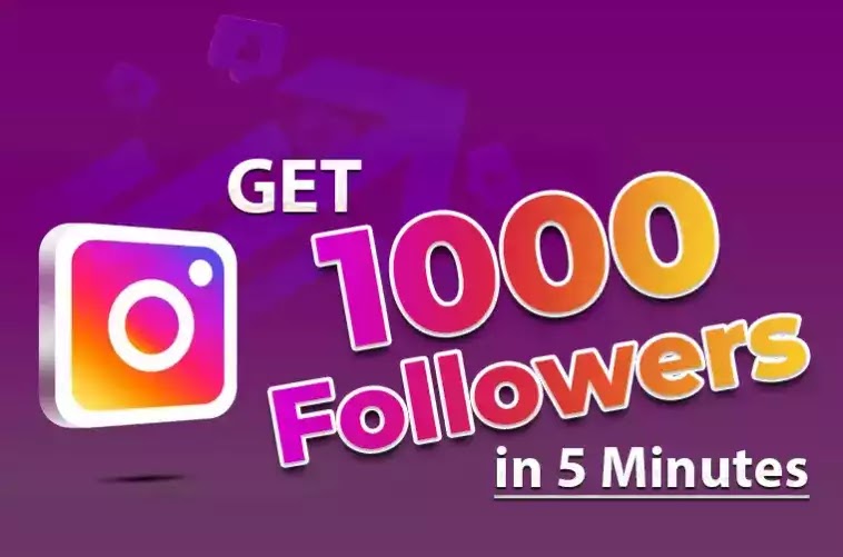 How to gain 1k followers on Instagram in 5 minutes