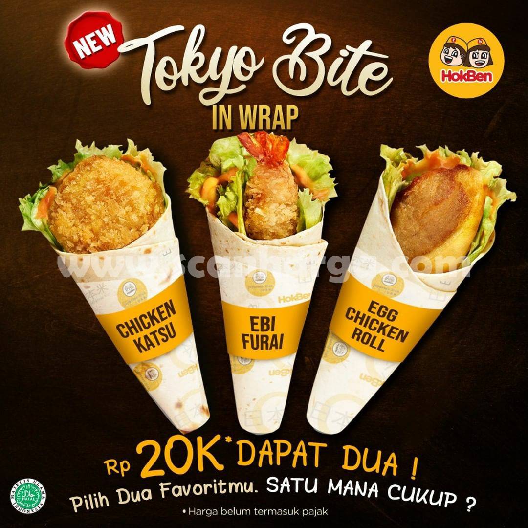 HOKBEN Tokyo Bite in Warp – Beli 2 harga cuma Rp. 20.000