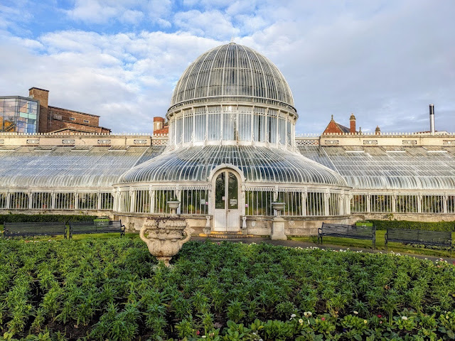 Belfast Attractions: Palm House at the Botanic Gardens at Queens University