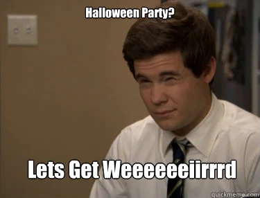 funny Halloween party memes