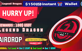 LEGEND DRAGON Wallet Airdrop of $150 USD with Referral Bonus Upto 2nd Level