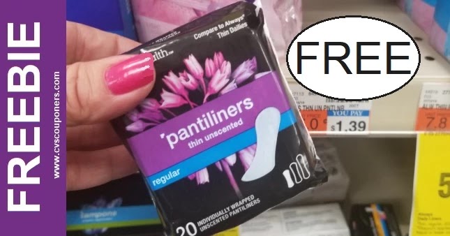 FREE CVS Health Pantiliners