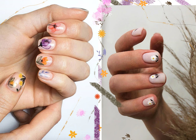 Floral Delight Nail Art