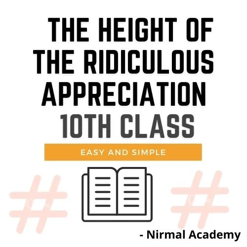 Appreciation The height of the ridiculous | The height of the ridiculous appreciation