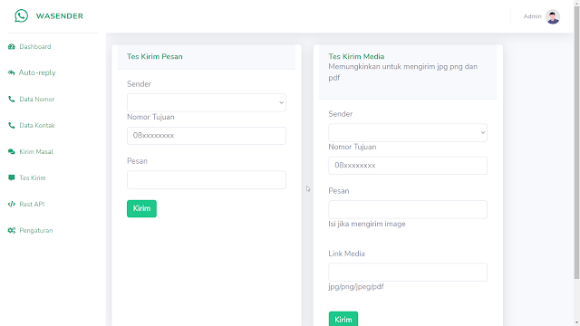 Source Code Web WA Gateway