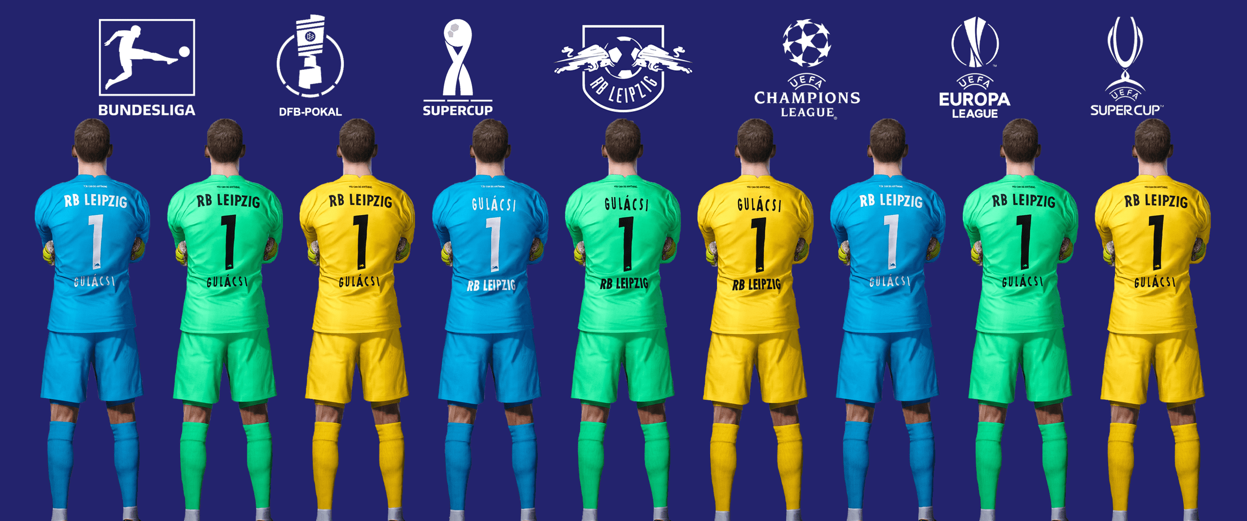 eFootball PES 2021 RB Lei̇pzi̇g Kits