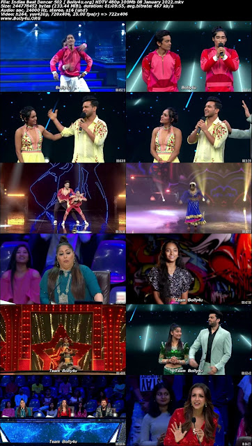 Indias Best Dancer S02 08 January 2022