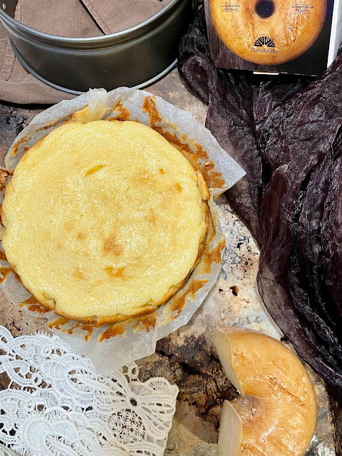Tarta de queso de Rosca de Segovia, un excelente queso de oveja curado