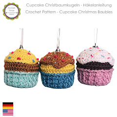 Cupcake Christbaumkugeln