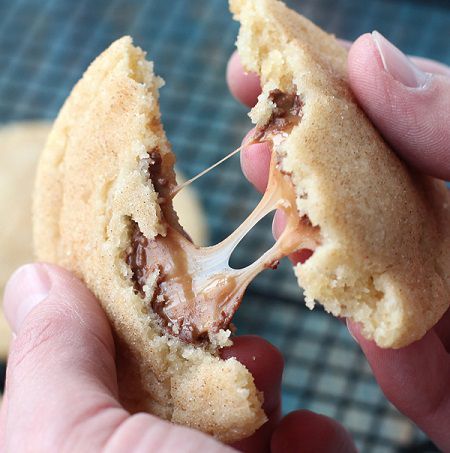 Caramel Stuffed Snickerdoodles Recipe