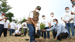 Bendung Sindangheula Ditanam 440 Pohon, Wabup Serang Ajak Warga Jaga dan Rawat