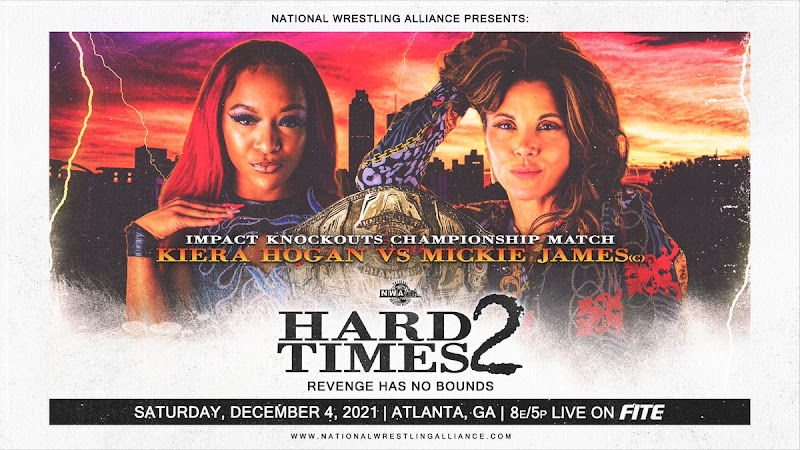 Mickie James To Defend Knockouts Title Against Kiera Hogan At NWA Hard Times 2