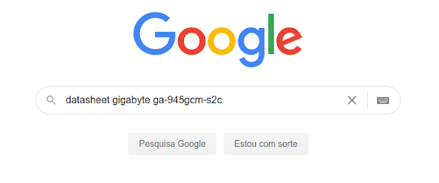 Pesquisa Google Gigabyte GA-945GCM-S2C