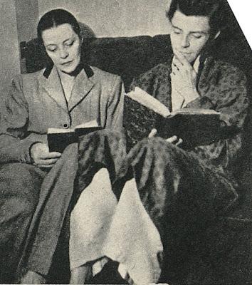 Gérard Philipe et Minou Philip, en 1948