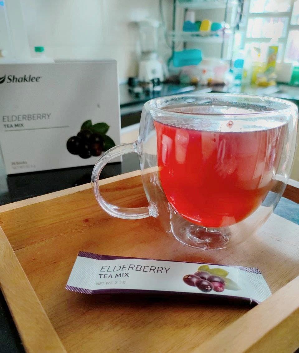 Kebaikan Elderberry Tea Mix Shaklee