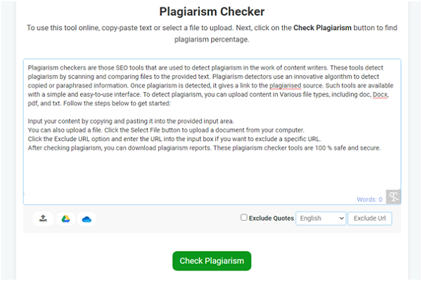 Plag checker