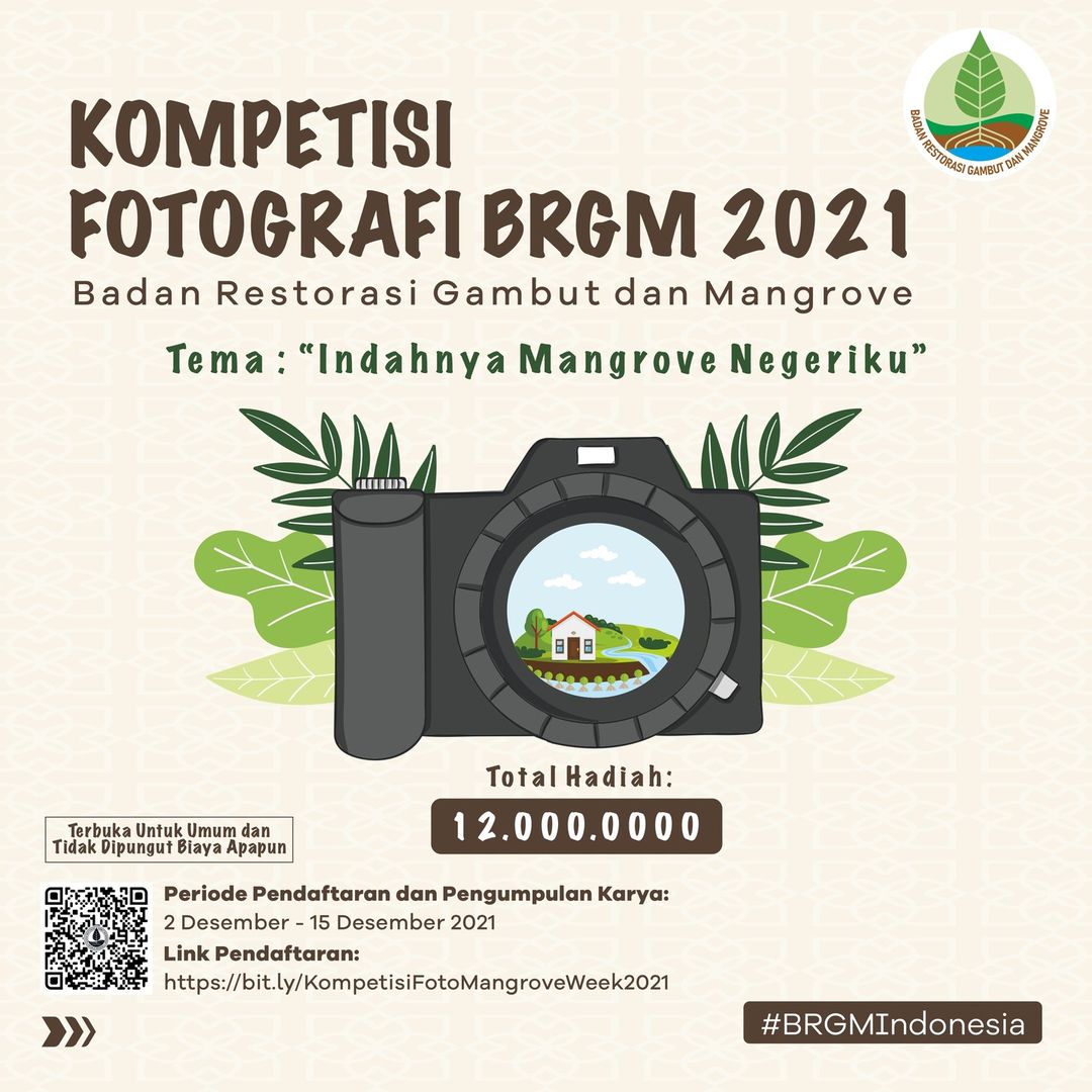 Kompetisi Foto Badan Restorasi Gambut dan Mangrove