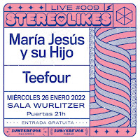 Concierto de Teefour y María Jesús y su Hijo en Wurlitzer Ballroom