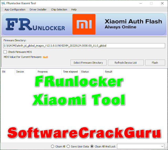 FRunlocker Xiaomi Tool Online Auth Flashing, Unlocking Or MTK and Qualcomm Phones