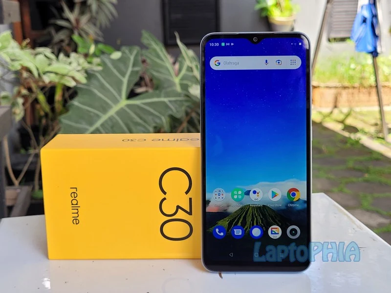 Desain Realme C30