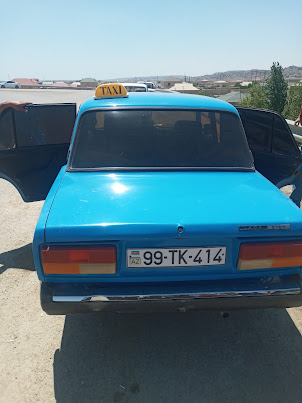 The drive to Gobustan Mud Volcanoes in this Lada car.