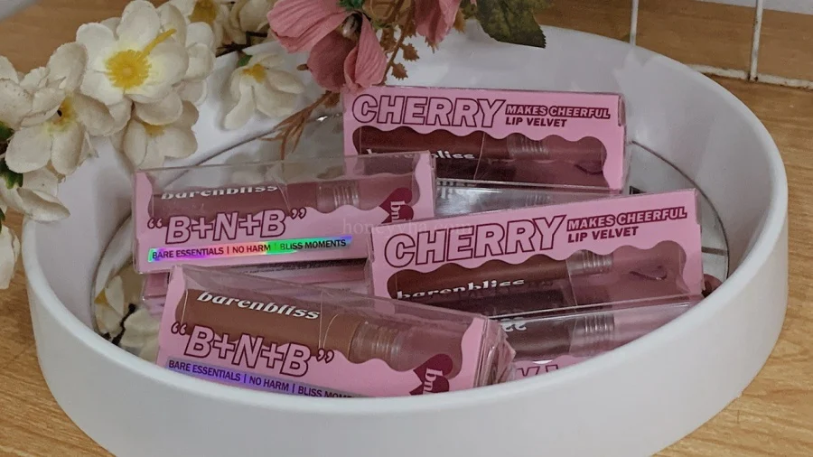 barenbliss Cherry Makes Cheerful Lip Velvet