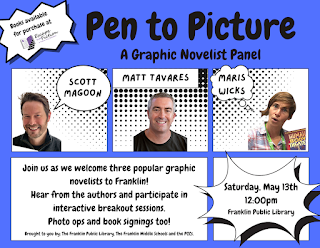 Pen to Picture is Saturday, May 13 at 12 noon