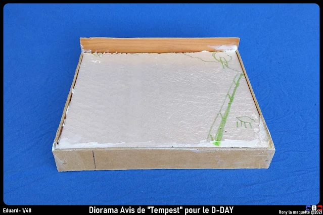 diorama pour un Tempest Mk.V