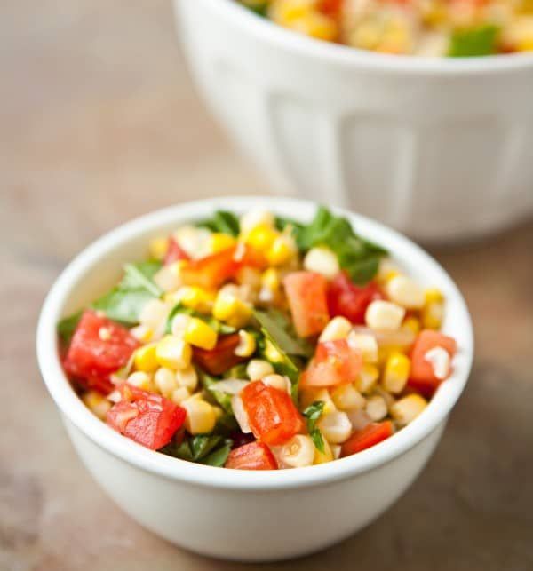 Basil Corn Salad Recipe