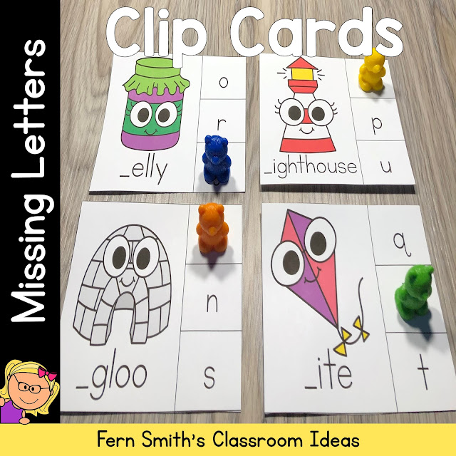 Grab These Missing Letters Alphabet Literacy Center Games For Your Class Today!