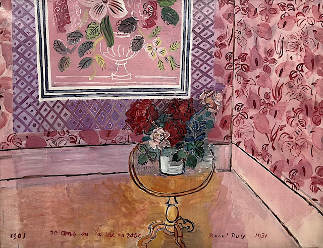 Raoul Dufy (1877- 1953), Trente ans ou la vie en rose. 1931. Huile sur toile. Donation de Mme Mathilde Amos,955. Musée d’Art Moderne de Paris.